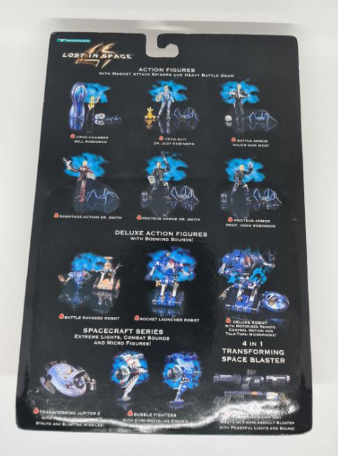 Lost in Space - Sabotage-Action DR SMITH with magnet attack claw-strike spider (1997)