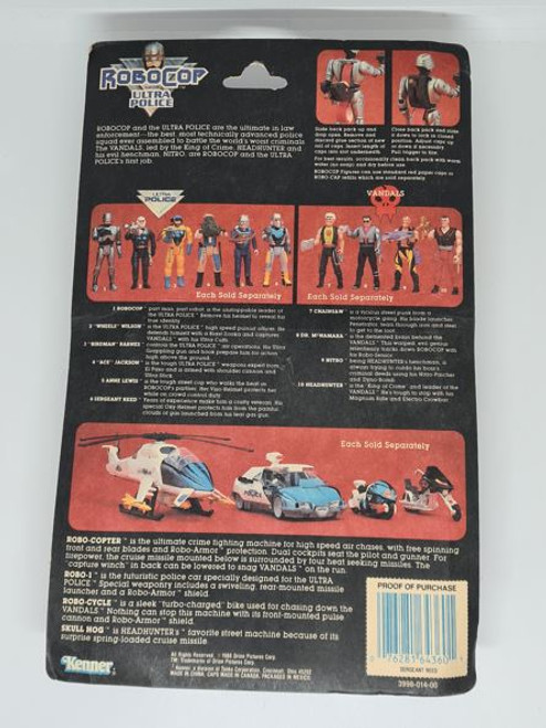 Robocop and the Ultra Police - SERGEANT REED - Ultra Police Tear Gas Specialist (1988)