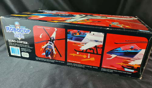 Robocop and the Ultra Police - ROBO-COPTER Vehicle with whirling blades and a Robo-Armor Shield (1988)