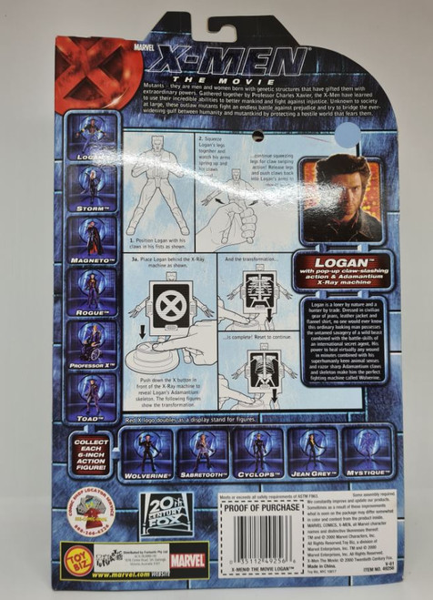 X-Men The Movie - Hugh Jackman as LOGAN (2000)