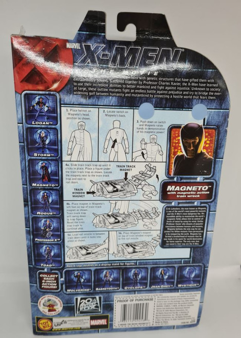 X-Men The Movie - Ian McKellen as MAGNETO (2000) [Magnetic action train wreck!]