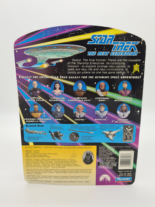 Star Trek The Next Generation - GOWRON THE KLINGON [unpunched] (1992)