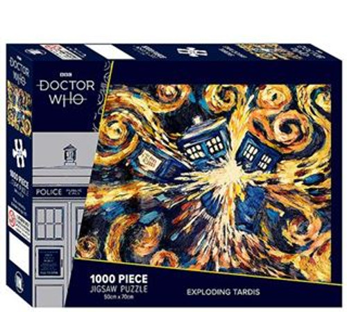 Doctor Who Exploding Tardis - Jigsaw Puzzle - 1000pc