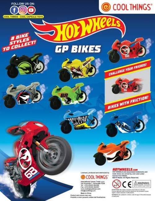 Hot Wheels - GP Bikes (Lot of 10)