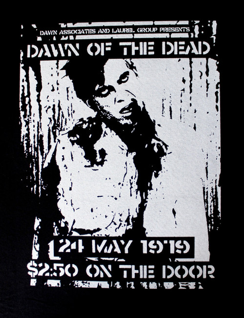 Dawn Of The Dead DIY Punk Flyer T-Shirt