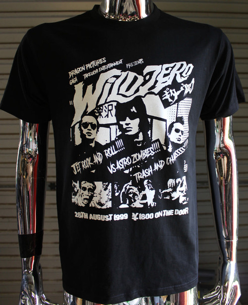 Wild Zero DIY Punk Flyer T-Shirt