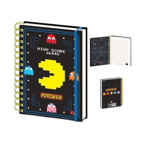 Pac-Man - High Score - Spiral Notebook (A5)