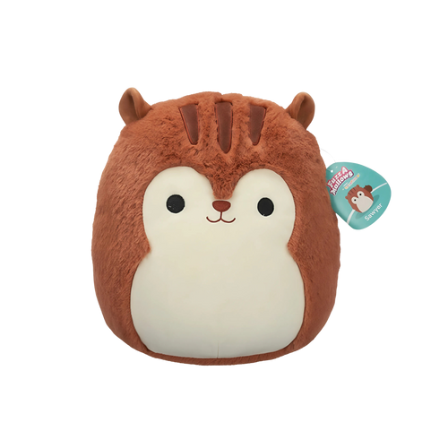 Squishmallows FuzzAMallows 12" - SAWYER THE SQUIRREL