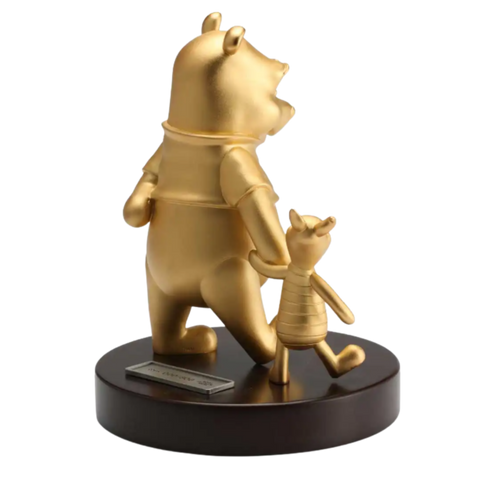 Limited Edition Gilt Pooh & Piglet Figurine