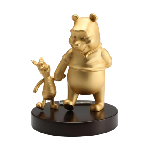 Limited Edition Gilt Pooh & Piglet Figurine