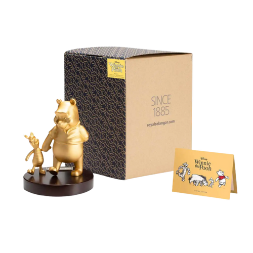 Limited Edition Gilt Pooh & Piglet Figurine