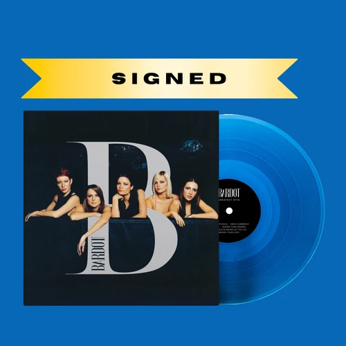 BARDOT Greatest Hits - BLUE VINYL (SIGNED)