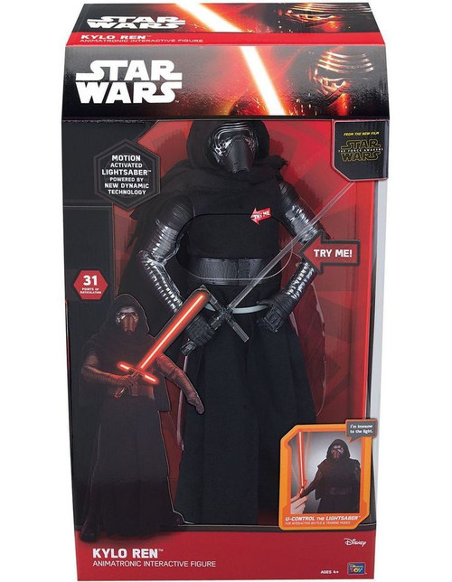 Star Wars Animatronic Kylo Ren Figure - Deluxe Collector's Edition