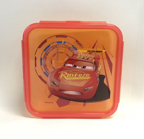 Cars 3 Snap Sandwich Container