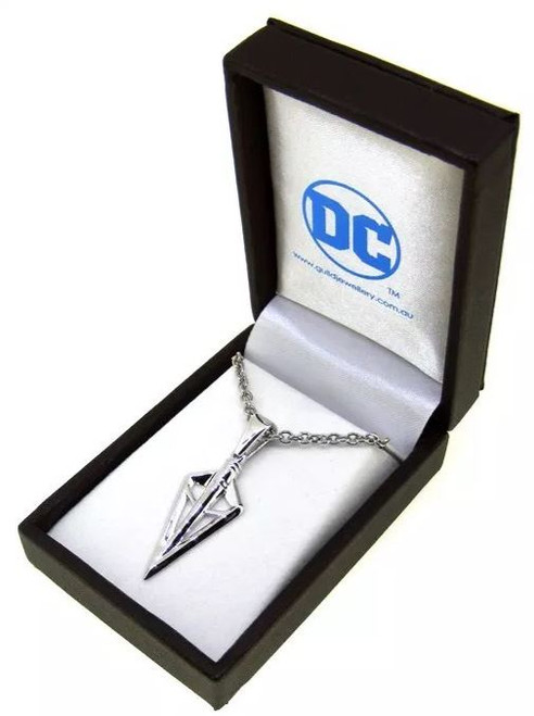 Green Arrow Sterling Silver Pendant