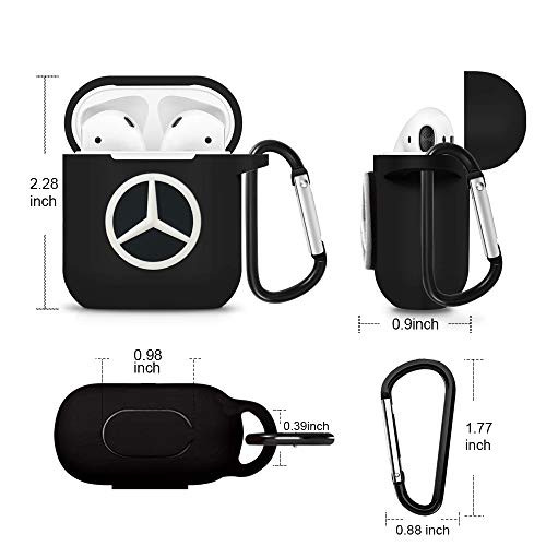 Pocoolo Airpods Case Airpods Accessories Protective Silicone Cover and