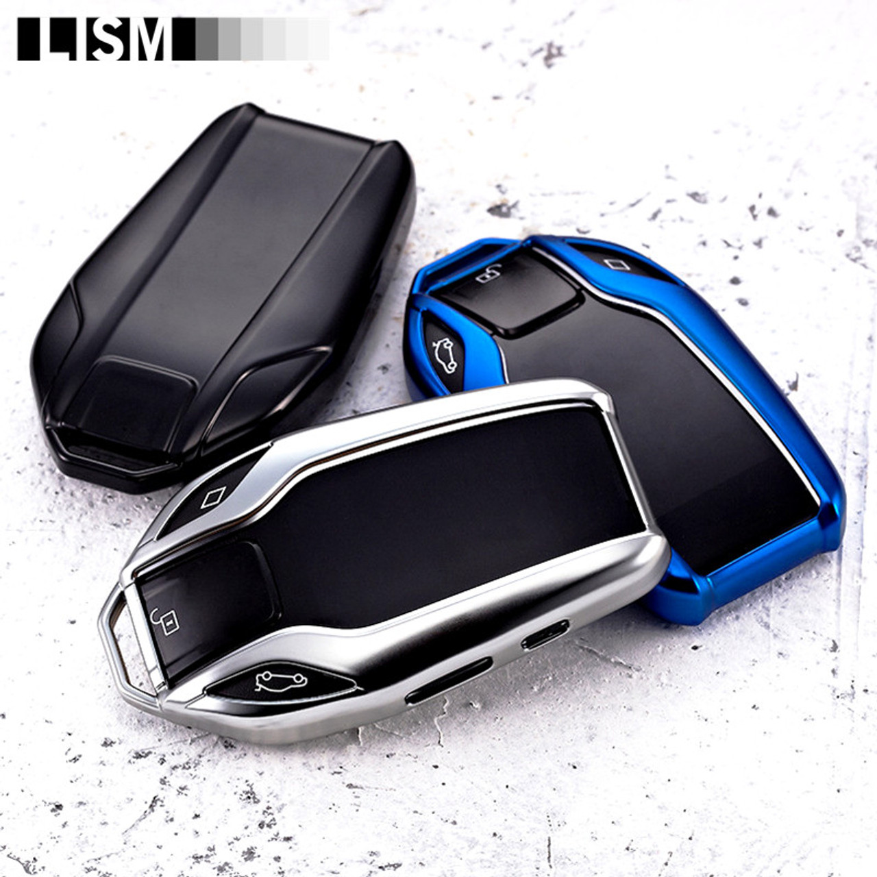 Remote Key Fob Case Cover For BMW 2016 2017 2018 2019 7 Series G11 G12 Display