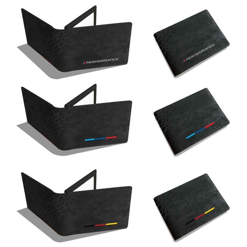 Buy BMW car Themed Alcantara Men wallet- High quality trusted ...