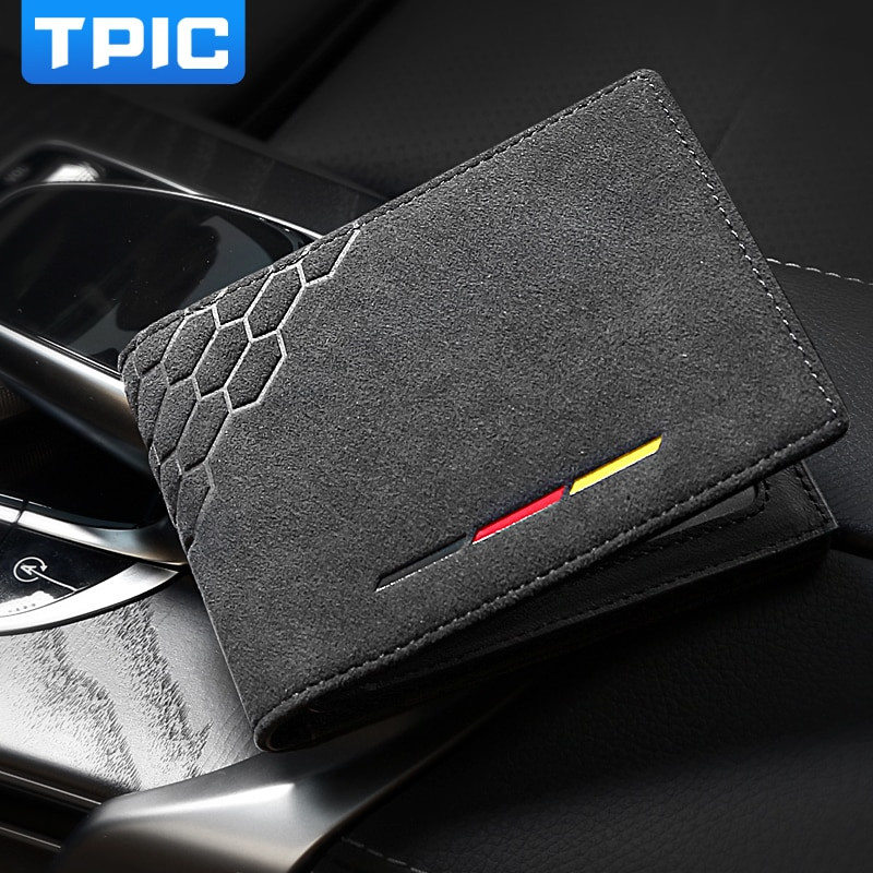 Buy BMW car Themed Alcantara Men wallet- High quality trusted ...