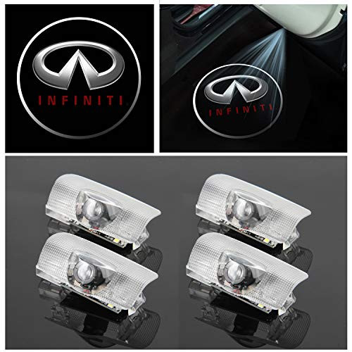 4 x Door LED Courtesy Shadow Ghost Lamp Projector Light