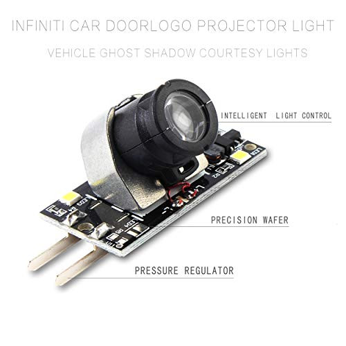 4 x Door LED Courtesy Shadow Ghost Lamp Projector Light