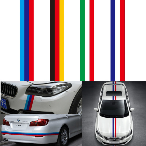 15CM*100CM  BMW themed car PVC sticker STAYS ON YEARLONG. 