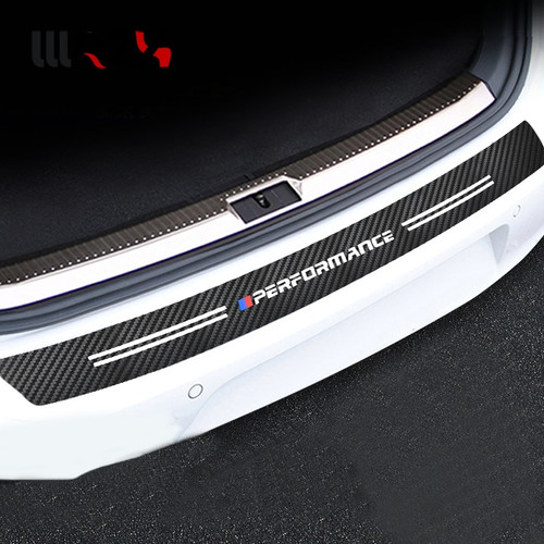 3D Carbon fiber M Power M performance car bumper sticker For BMW - original cheap automobile car cool accessories like bmw m power badges gap seat filler and many more auto car unique cool accessories to upgrade your car benzinooautos.org