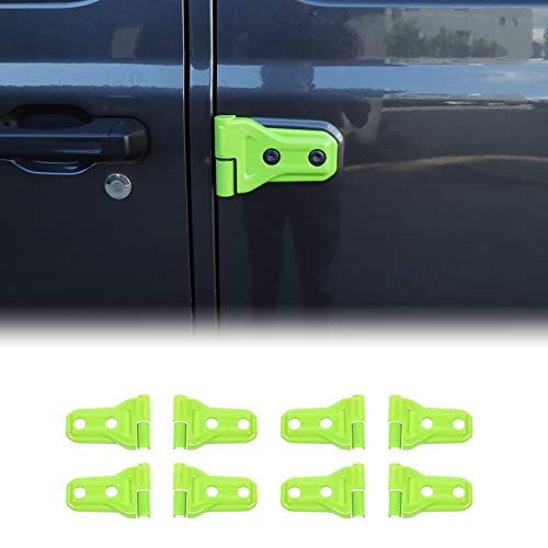Door Hinge Cover ABS Hinge Decor Exterior Accessories for 2018-2020 Jeep Wrangler JL 4 Door&2 Door- 8PCs (Green) Door Hinge Cover ABS Hinge Decor Exterior Accessories for 2018-2020 Jeep Wrangler JL 4 Door&2 Door- 8PCs (Green)