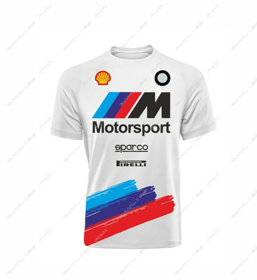 bmw racing bike tshirt