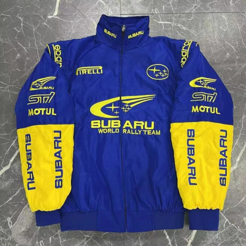 For Subaru F1 Team Racing Suit Men Leisure Spring Autumn Jacket Embroidery Lady Windproof Motorcycle Uniform Coat Trend Jacket