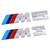 BMW Mpower Emblem Badge Metal Decal For BMW 1Car Styling Accessories