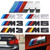 BMW Mpower Emblem Badge Metal Decal For BMW 1Car Styling Accessories