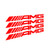 13*1.2cm 4PCS/LOT High Quality AMG Sticker Car Handle Mercedes Benz Accessories