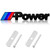 1pcs power Motorsport Metal M Logo Car-Sticker car styling Rear Trunk Emblem Grill Badge for BMW   1pcs power Motorsport Metal M Logo Car-Sticker car styling Rear Trunk Emblem Grill Badge for BMW