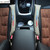 2 pcs BMW themed Faux Leather Car Seat Gap Pad Spacer Filler Slot Plug For 