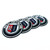 4pcs/sets 56.5mm 65mm BMW ALPINA Themed Aluminum Car Wheel Center Hub Caps 
