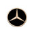 Custom mercedes benz star clothing embroidery patche