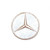 Custom mercedes benz star clothing embroidery patche