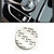1pcs 3D 29mm car Multimedia Control Decal Interior Sticker Badge Affalterbach Tree Decoration Emblem Fit Benz AMG Accessories