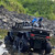 1:28 BenzinOOautos G63 6*6 Big Tyre Off-road Vehicle Alloy Pickup Car Model & free dirk bike 