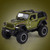 1:20 Jeeps Wrangler Rubicon 1941 Vehicle Model Car Toy High Simulation Exquisite Off-road
