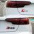 3D Flat Letters ABS Emblem for Audi S3 S4 S5 S6 RS3 RS4 RS5 Car Trunk Lid Nameplate Badge Logo Car Stickers Chrome Glossy Black