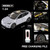 1:24 Scale Tesla Model Y Roadster Alloy Model Car Metal Diecast Vehicle Toy Models Collection Simulation Sound Light Toy For Kid