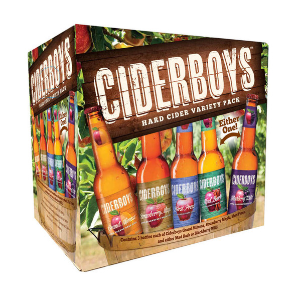 Ciderboys Variety Pack - 12 Oz - 12-PK - Glass