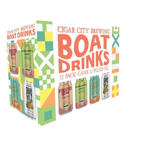 Cigar City Boat Drinks Mixed Pack - 12-PK - Aluminum