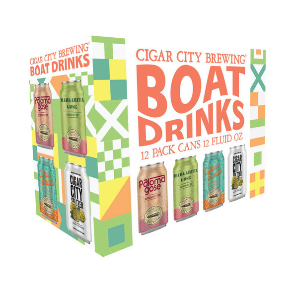 Cigar City Boat Drinks Mixed Pack - 12-PK - Aluminum