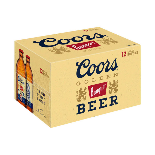 Coors Banquet - 12 Oz - 12-PK - Glass