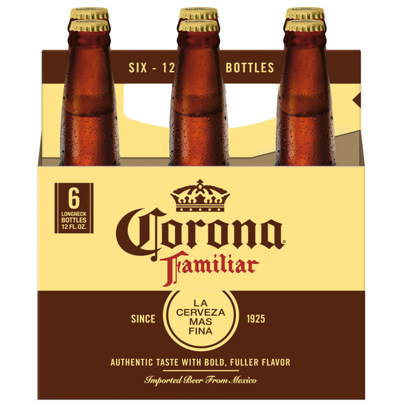 Corona Familiar - 12 Oz - 6-PK - Glass