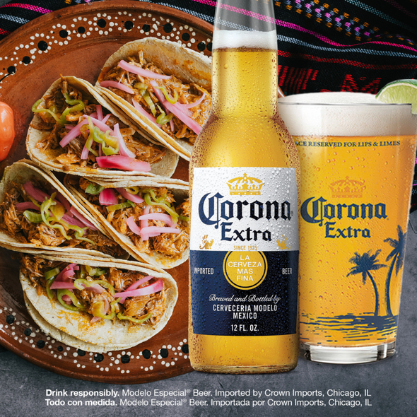 Corona Extra Mexican Lager - 12 Oz - 18-PK - Aluminum