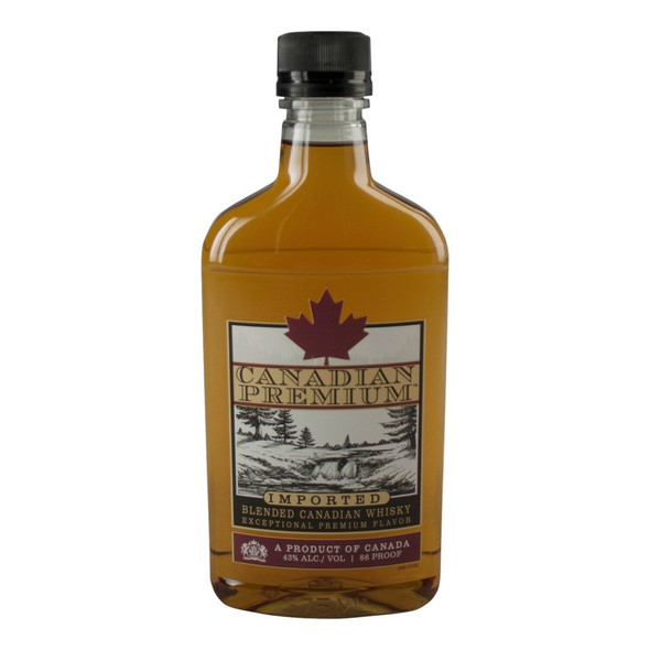 Canadian Premium Whisky - 375 mL - 375ML - Glass